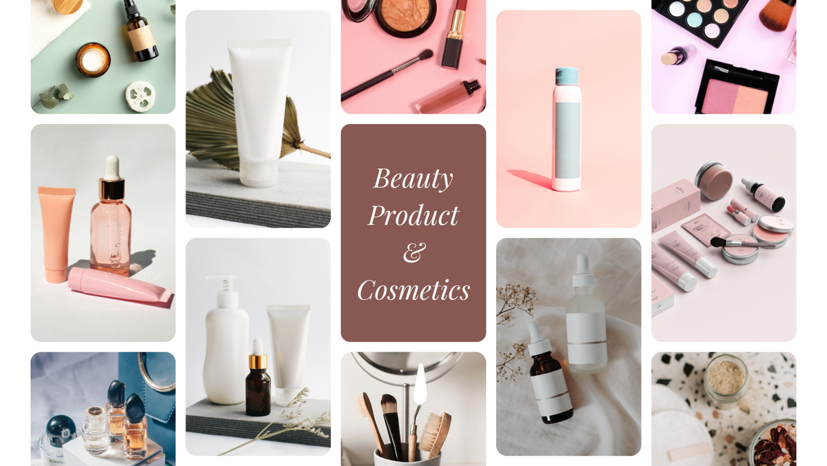 beauty product and cosmetics